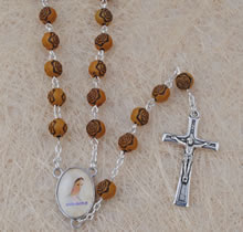 Plastic beads rosary